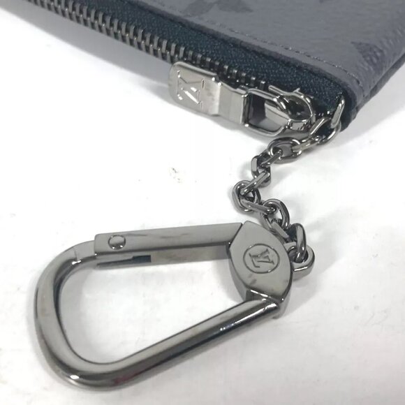 LOUIS VUITTON M80905 MonogramEclipse Pochette cle Coin Case Wallet coin purse - Picture 5 of 13